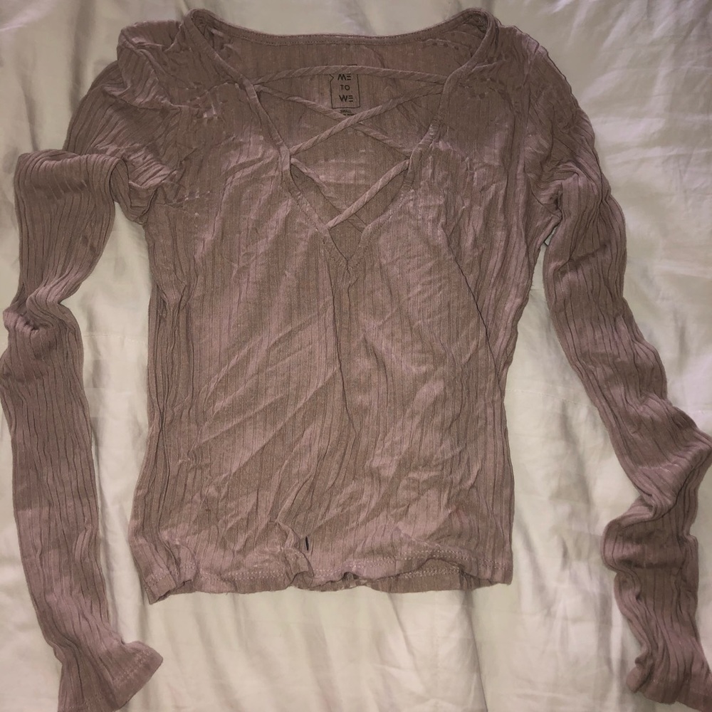 lace up top